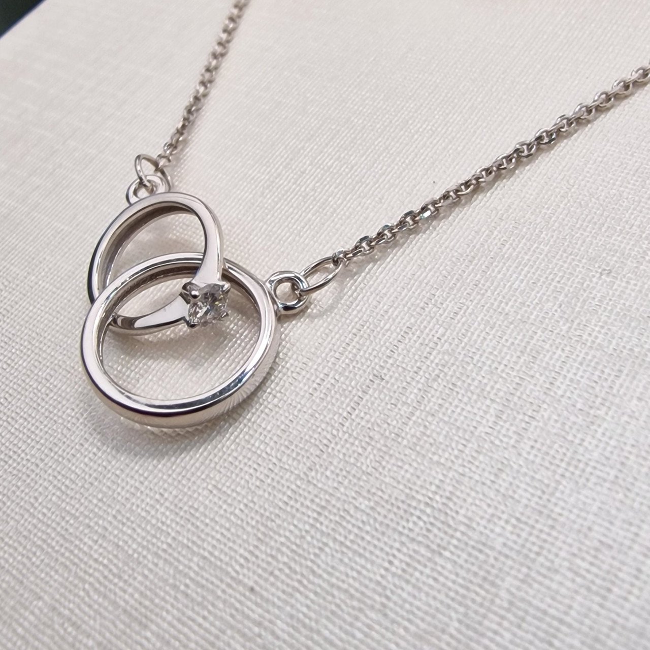 Колье Deimantas 102927975 45см 2,49гр 0,064ct. купить,NaN