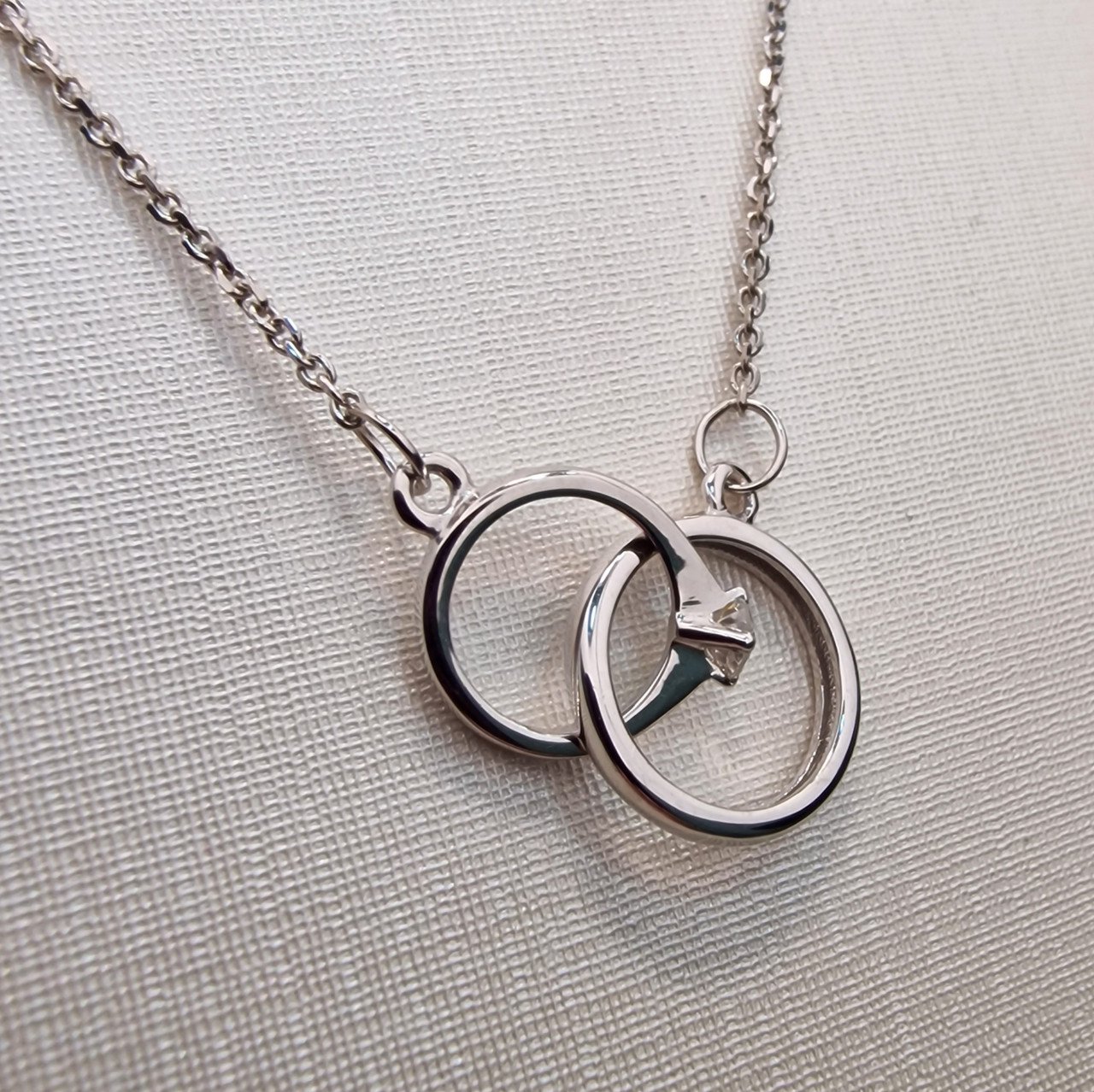 Колье Deimantas 102927975 45см 2,49гр 0,064ct. купить,NaN