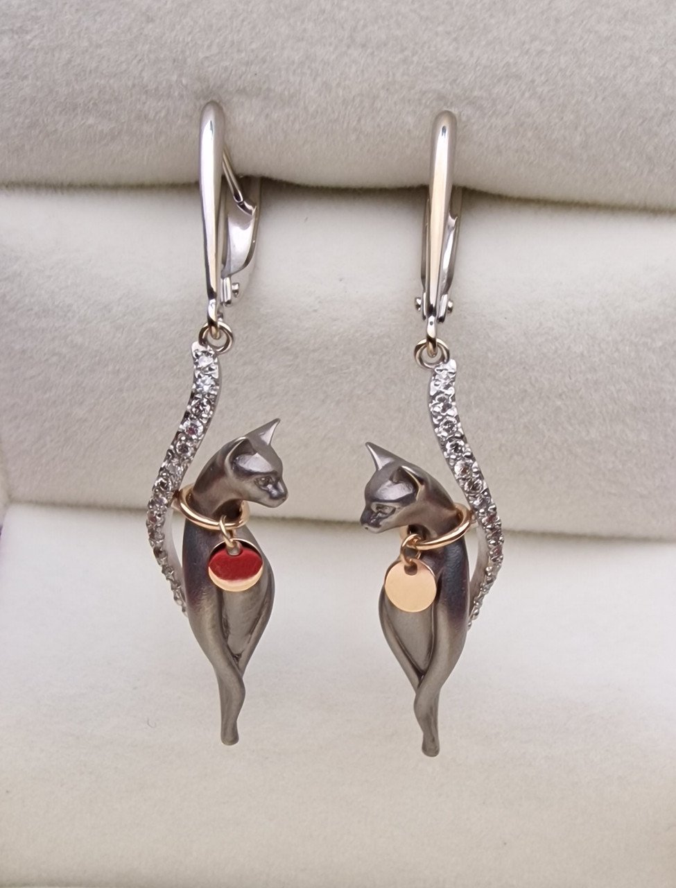 Серьги Deimantas 102927997 6,64гр 0,21ct. купить,NaN
