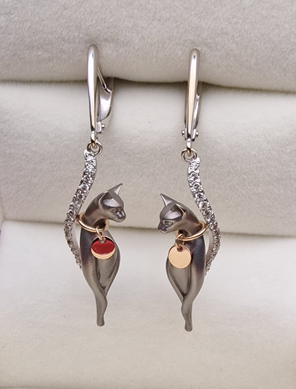 Серьги Deimantas 102927997 6,64гр 0,21ct. купить,NaN