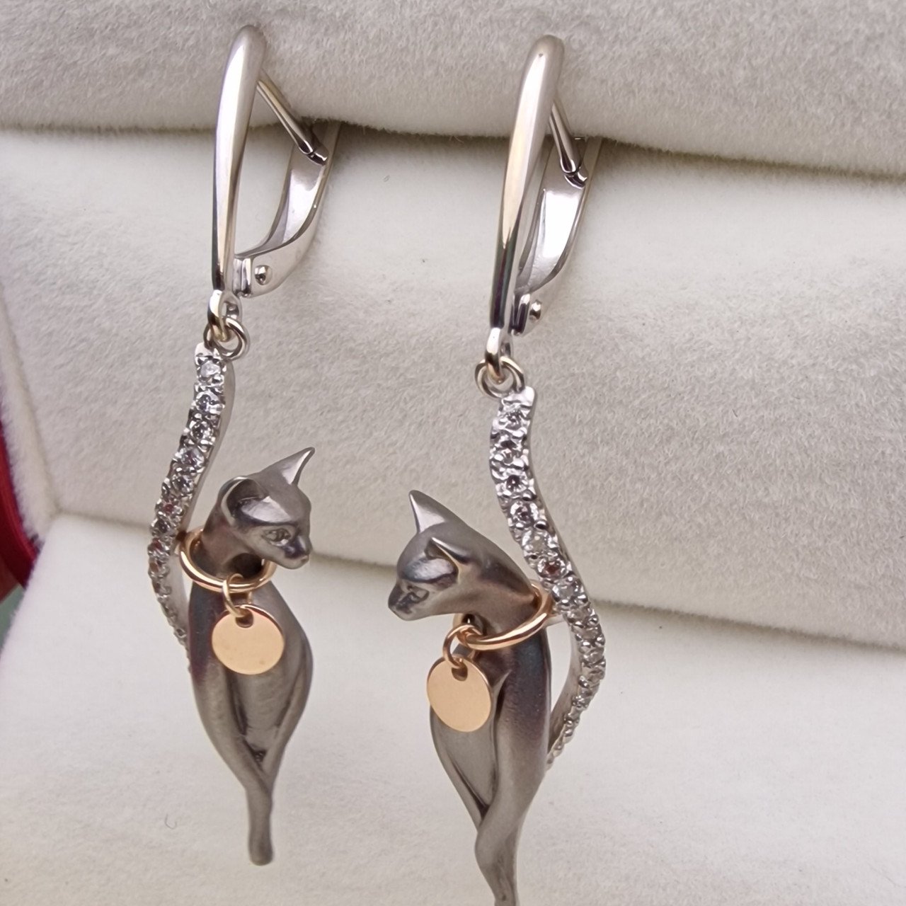 Серьги Deimantas 102927997 6,64гр 0,21ct. купить,NaN