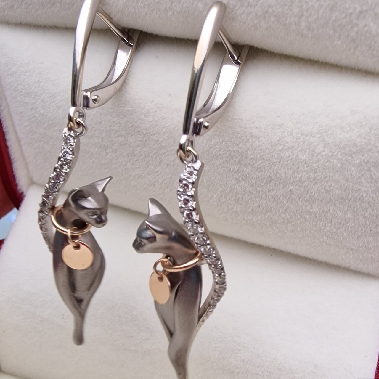 Серьги Deimantas 102927997 6,64гр 0,21ct. купить,NaN