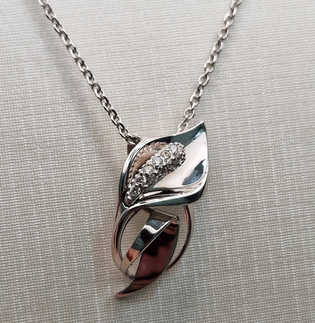 Колье Deimantas 102927986 45см 1,92гр 0,086ct. купить,NaN