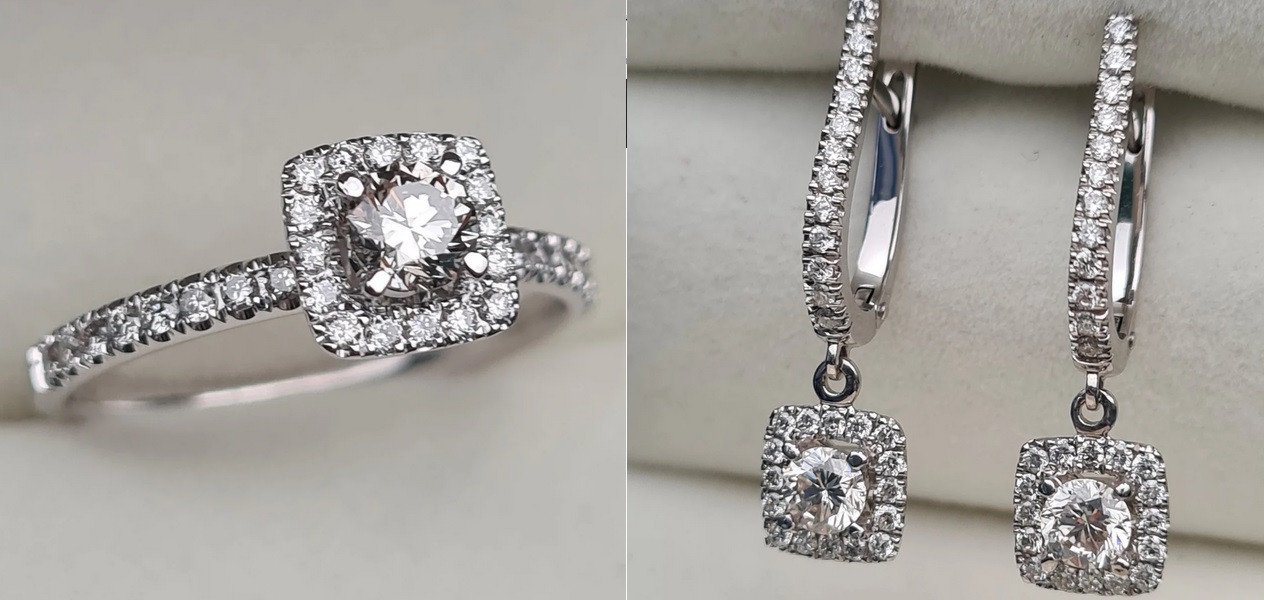 Комплект Deimantas 103001919 0,92ct 1,01ct. купить,NaN