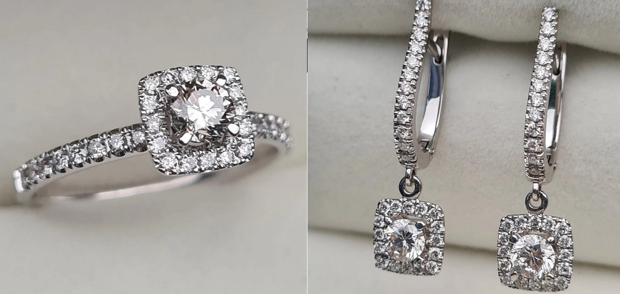Комплект Deimantas 103001919 0,92ct 1,01ct. купить,NaN