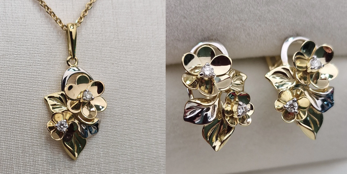 Кольцо Deimantas 103044002 40см 0,074ct 0,132ct. купить,NaN