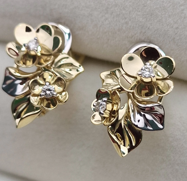 Кольцо Deimantas 103044002 40см 0,074ct 0,132ct. купить,NaN
