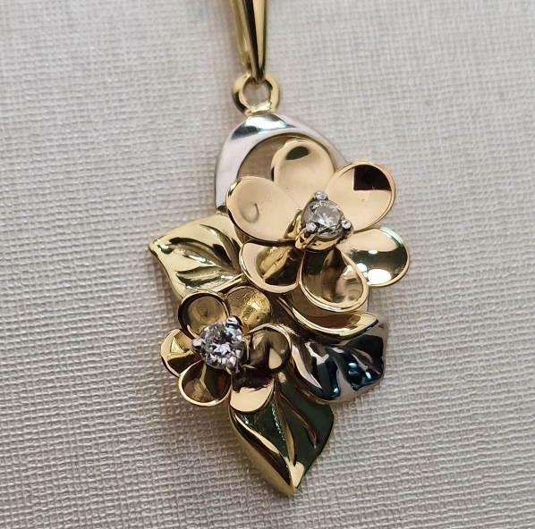 Кольцо Deimantas 103044002 40см 0,074ct 0,132ct. купить,NaN