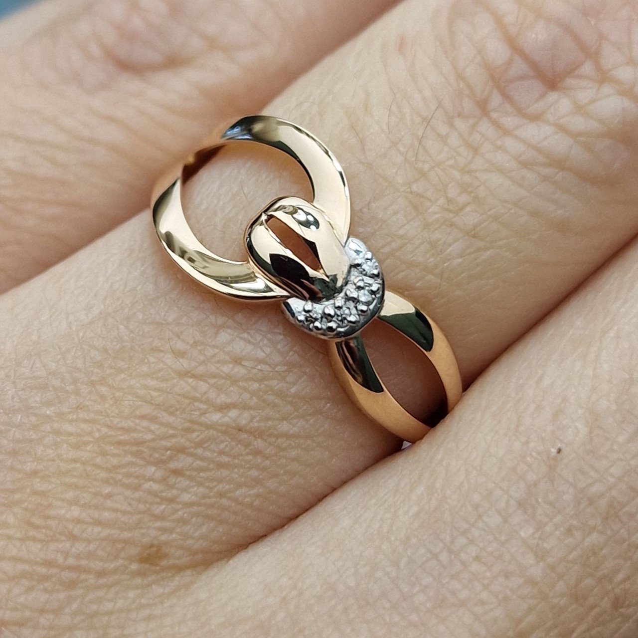 Кольцо Deimantas 103118555 17,5р 1,47гр 0,020ct. купить,NaN