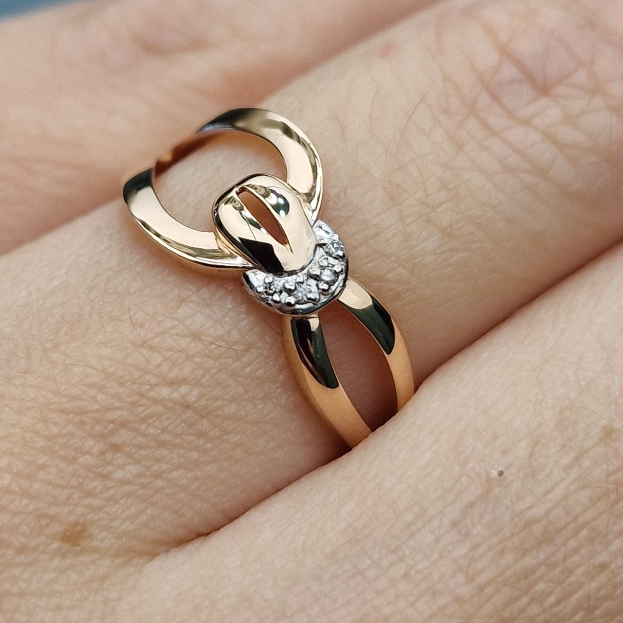 Кольцо Deimantas 103118714 18р 1,64гр 0,02ct. купить,NaN
