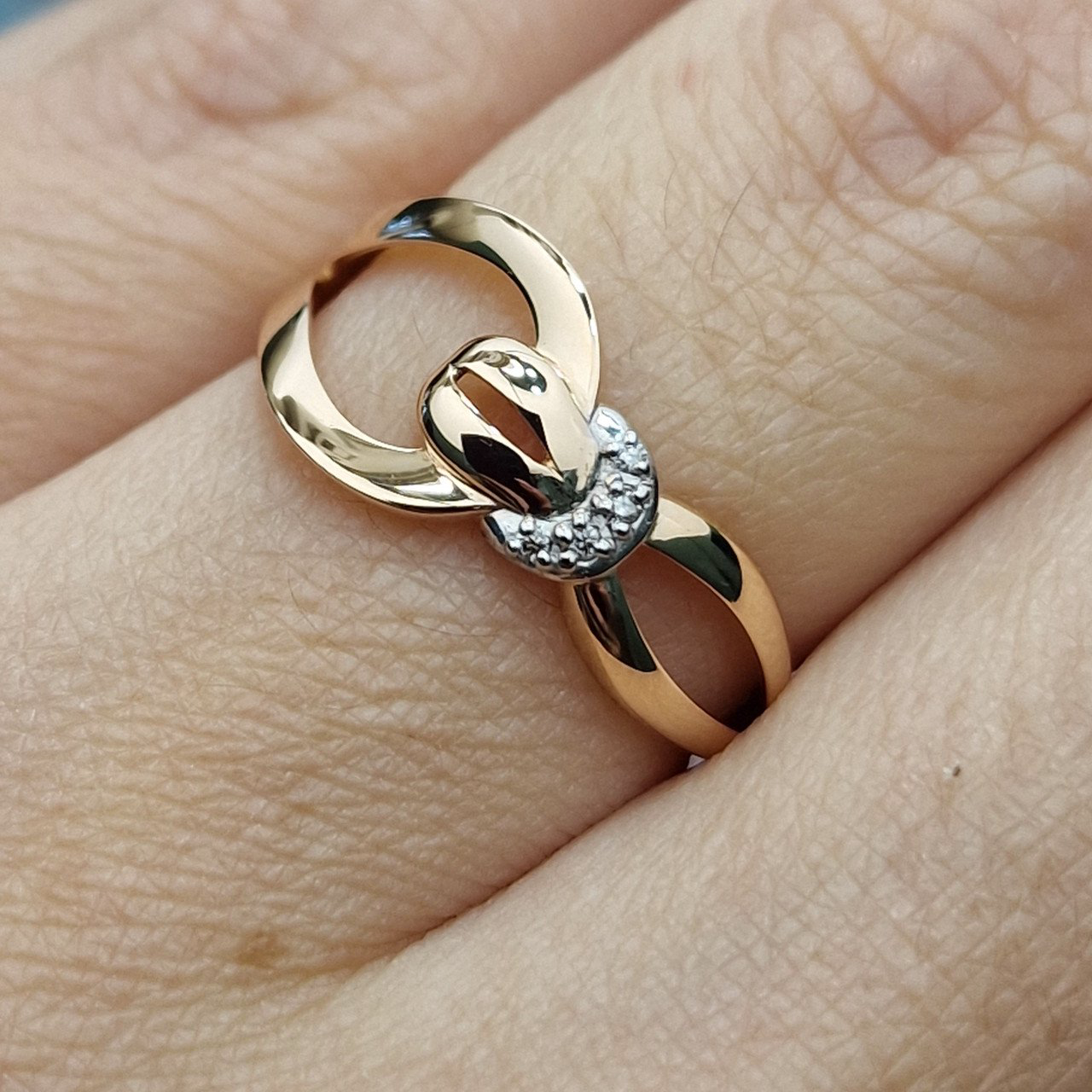 Кольцо Deimantas 103118714 18р 1,64гр 0,02ct. купить,NaN