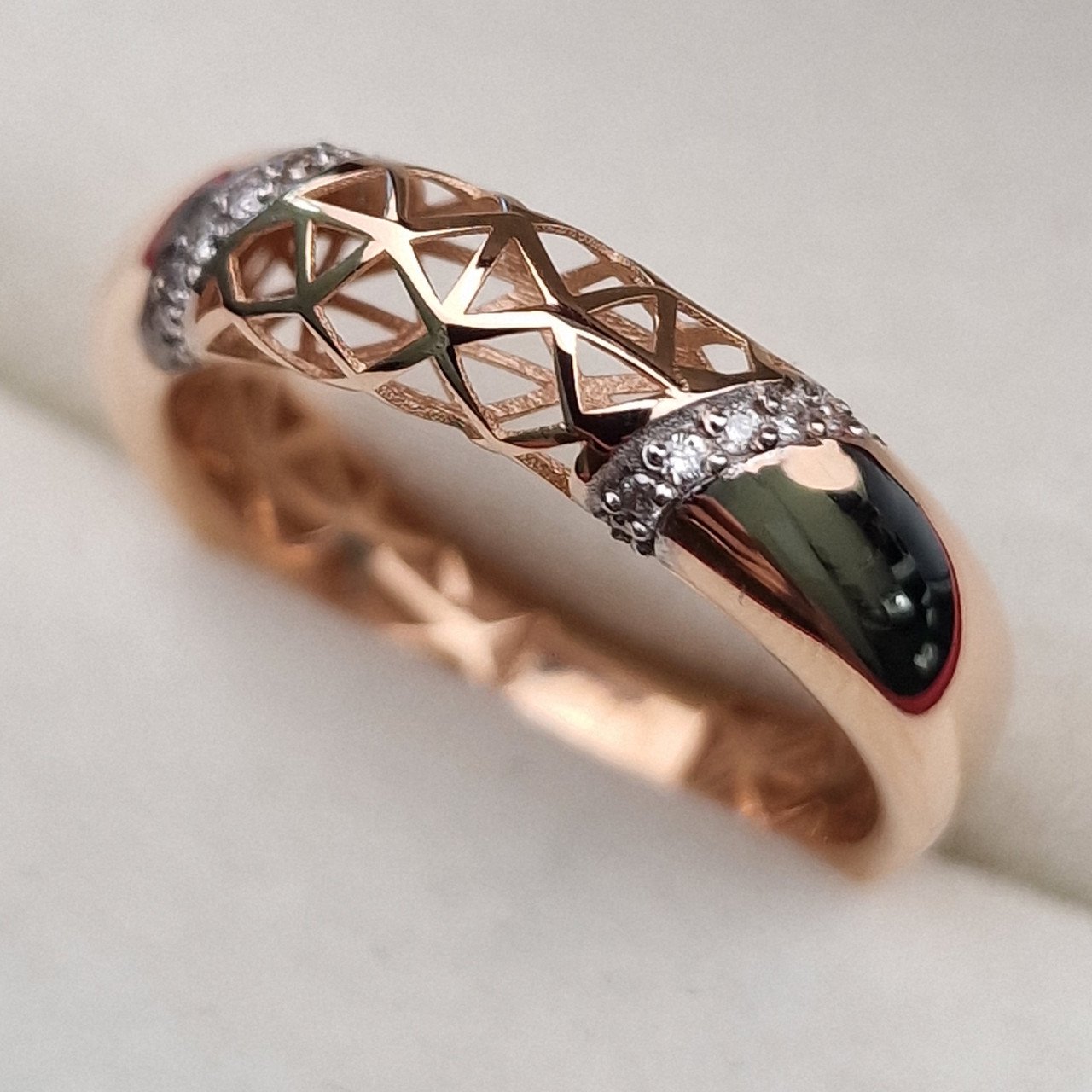 Кольцо Deimantas 103118819 18р 1,97гр 0,063ct. купить,NaN