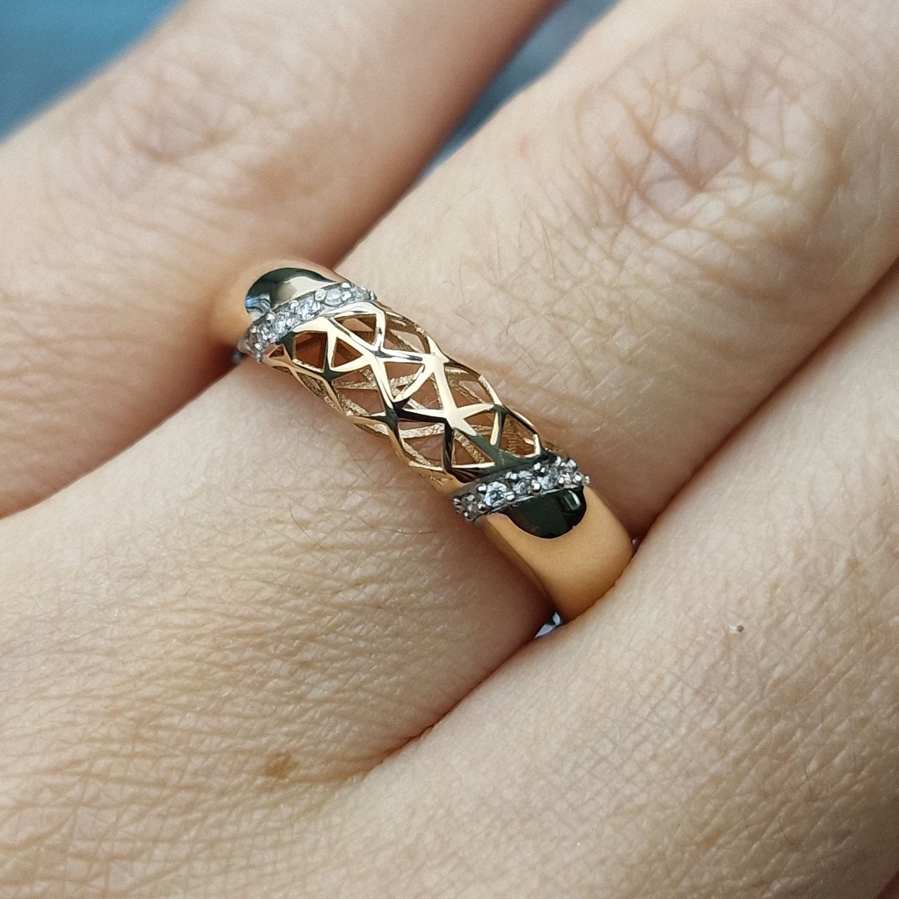 Кольцо Deimantas 103118819 18р 1,97гр 0,063ct. купить,NaN