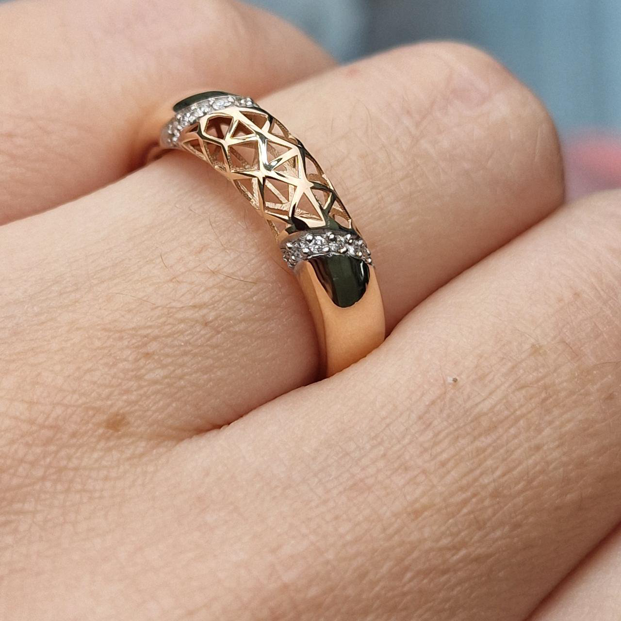 Кольцо Deimantas 103118819 18р 1,97гр 0,063ct. купить,NaN