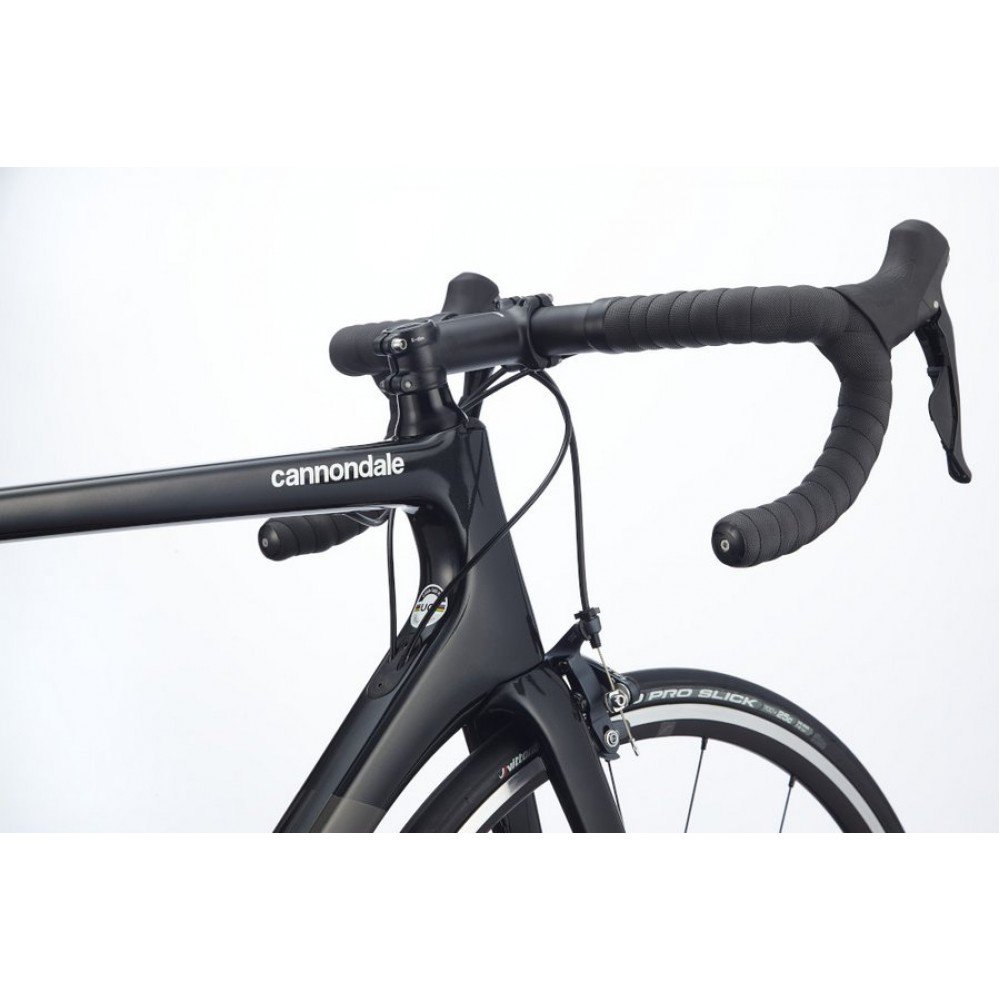 Велосипед Cannondale 700 M S6 EVO Crb Disc 105 - 2021 54 BPL черный купить,NaN