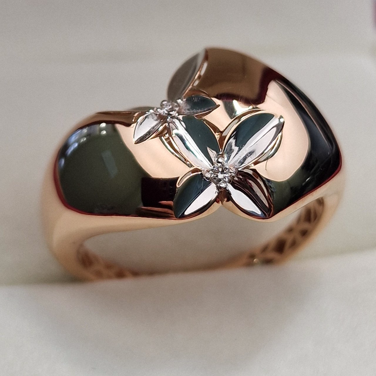 Кольцо Deimantas 103119015 19р 2,87гр 0,017ct. купить,NaN