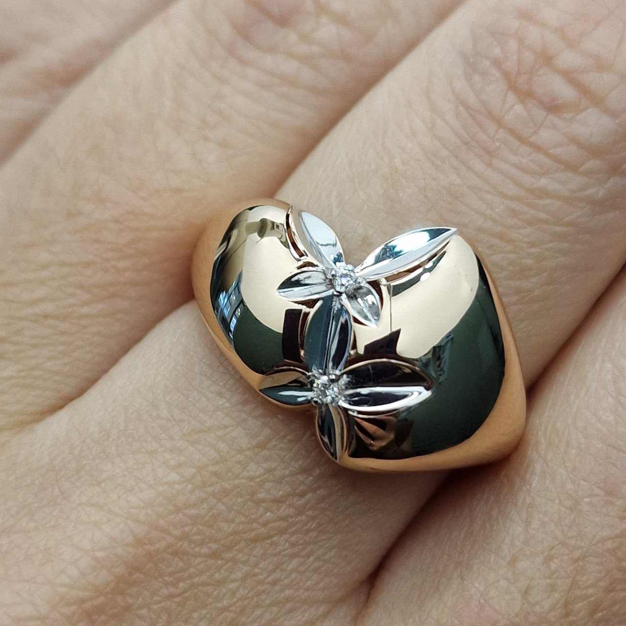 Кольцо Deimantas 103119015 19р 2,87гр 0,017ct. купить,NaN