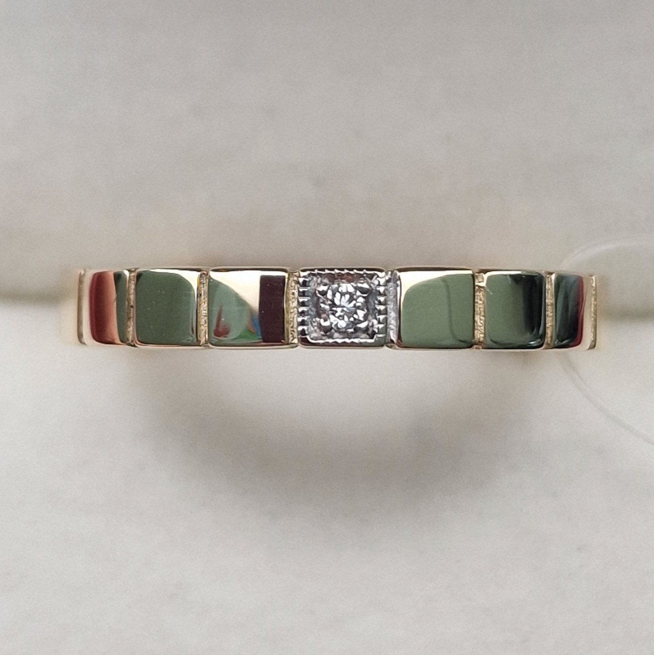 Кольцо Deimantas 103119055 18,5р 3,15гр 0,022ct. купить,NaN