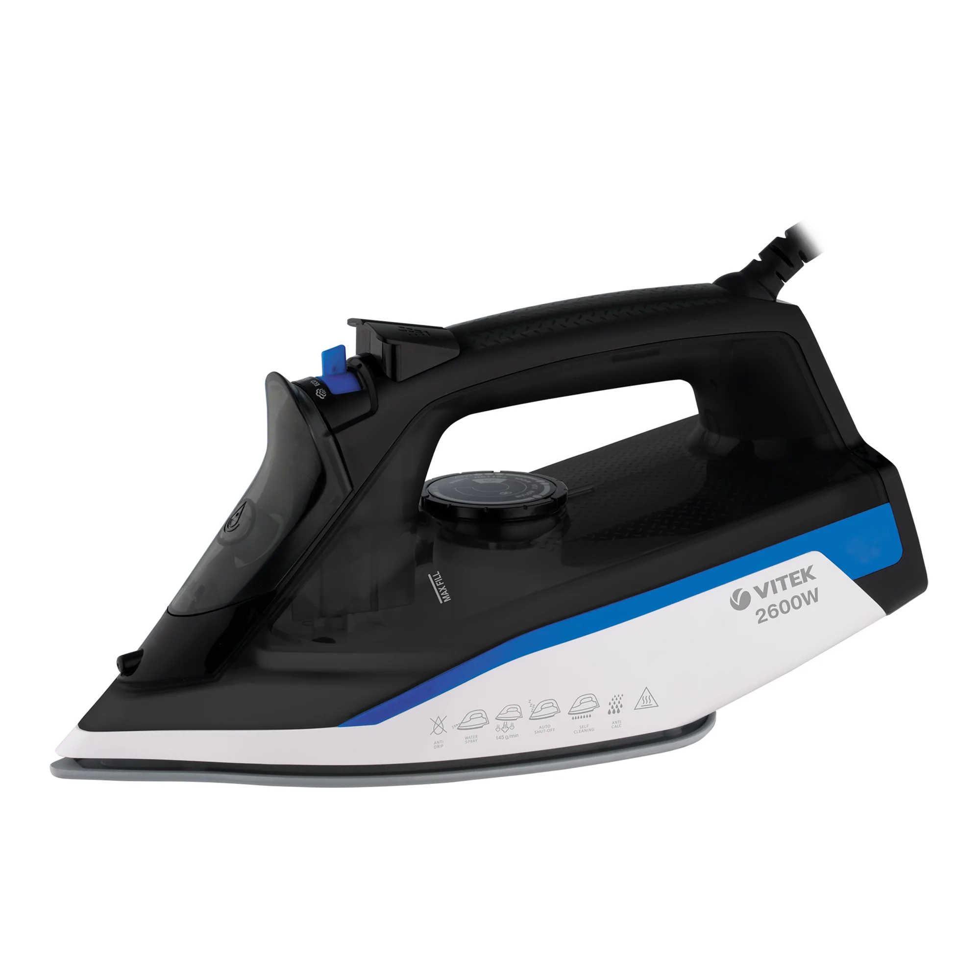 Утюг Vitek VT-8329 черный