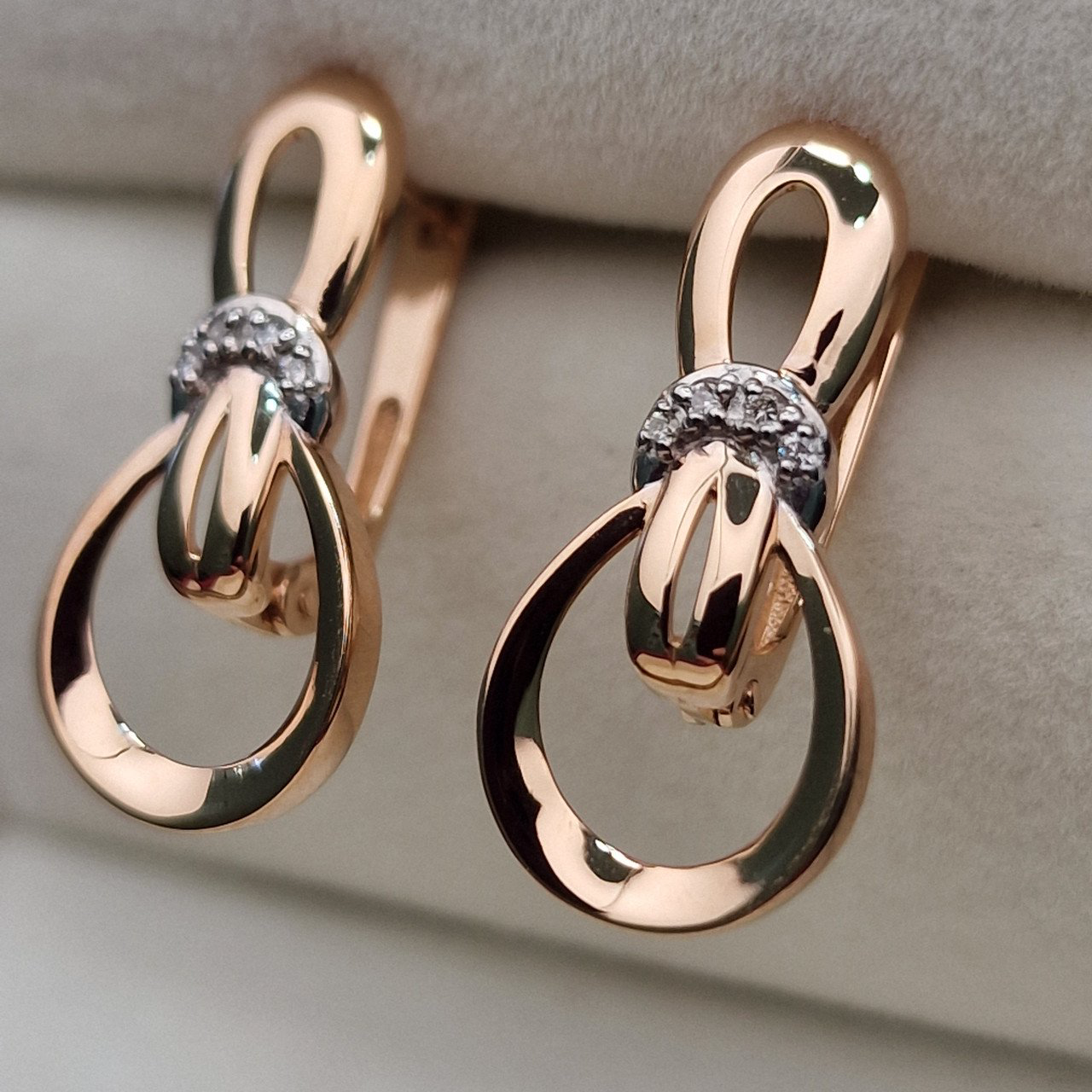 Серьги Deimantas 103119408 2,58гр 0,034ct. купить,NaN