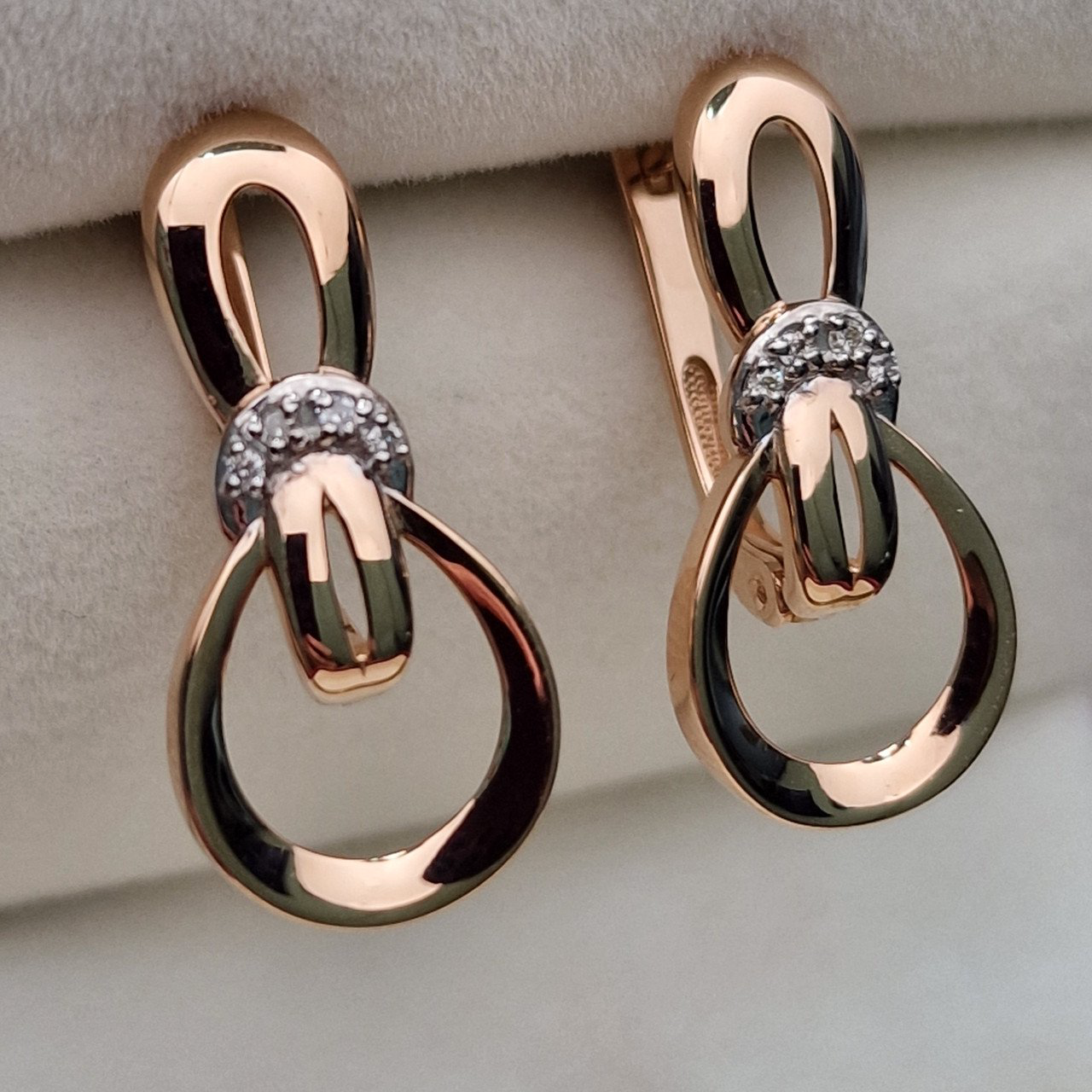 Серьги Deimantas 103119408 2,58гр 0,034ct. купить,NaN