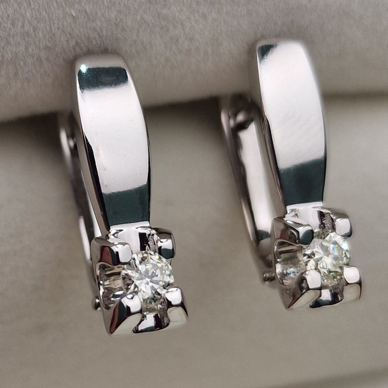 Серьги Deimantas 103119434 3,59гр 0,25ct. купить,NaN