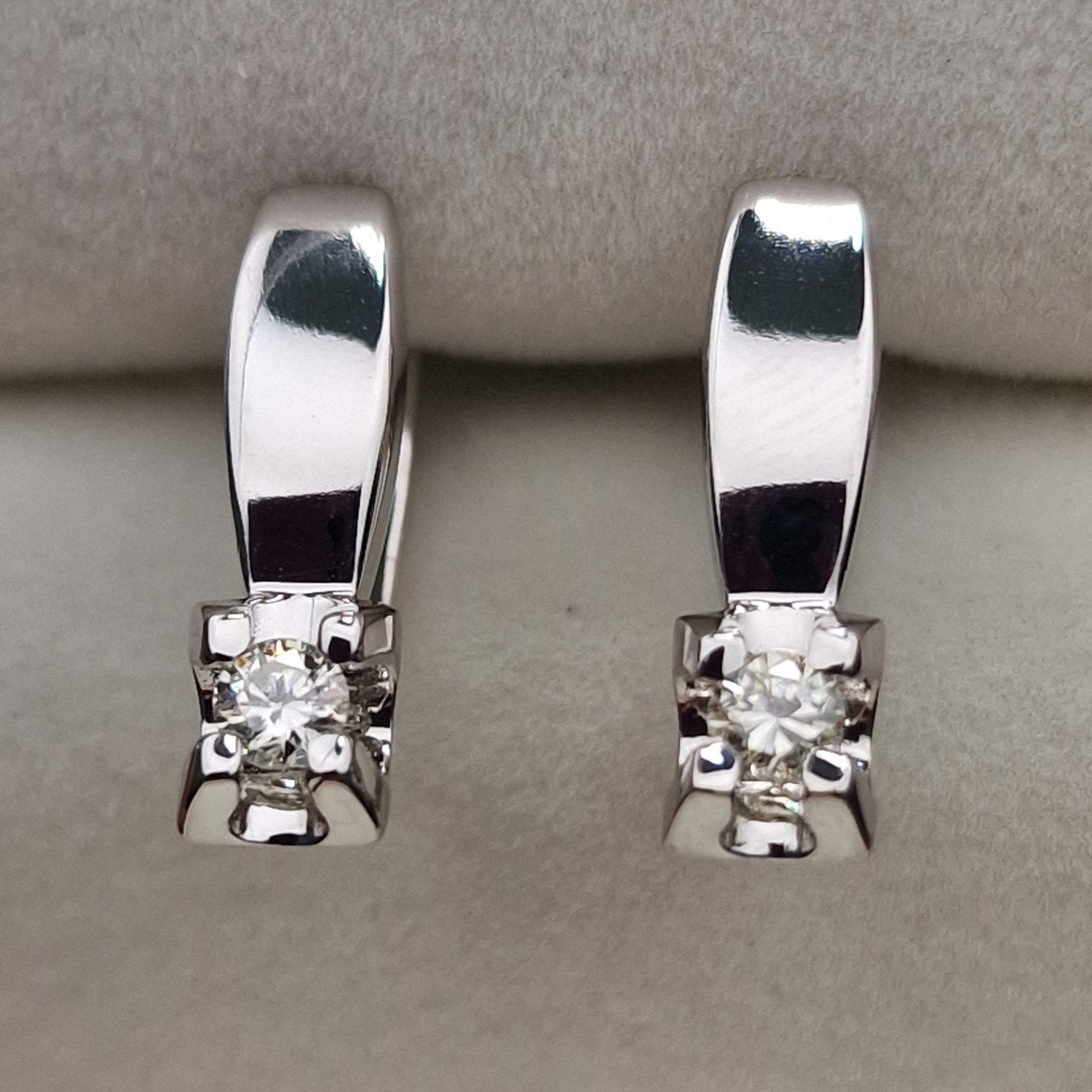 Серьги Deimantas 103119434 3,59гр 0,25ct. купить,NaN
