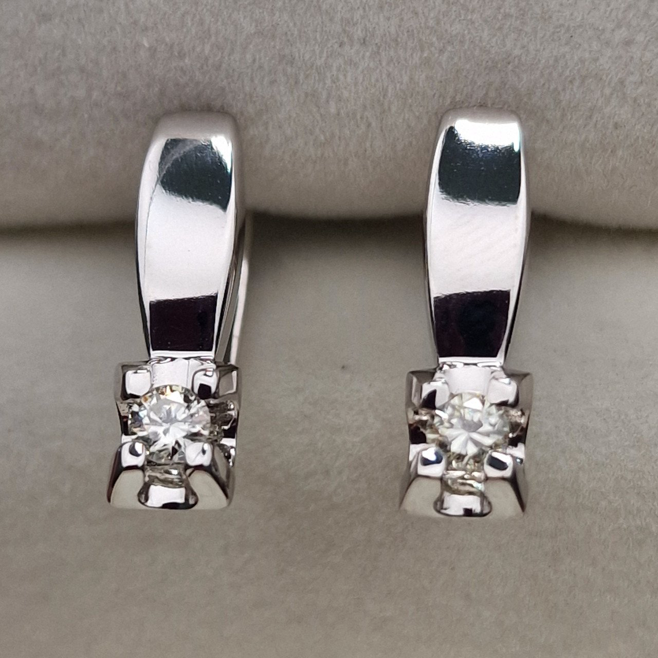 Серьги Deimantas 103119434 3,59гр 0,25ct. купить,NaN