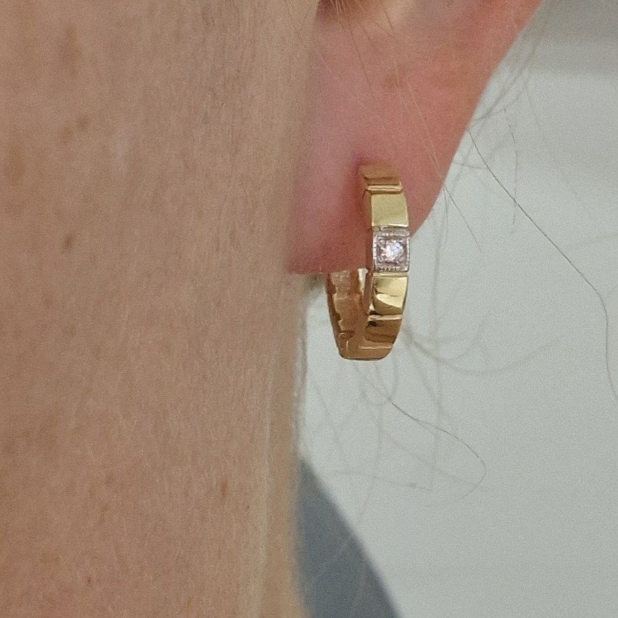 Серьги Deimantas 103119445 4,25гр 0,048ct. купить,NaN