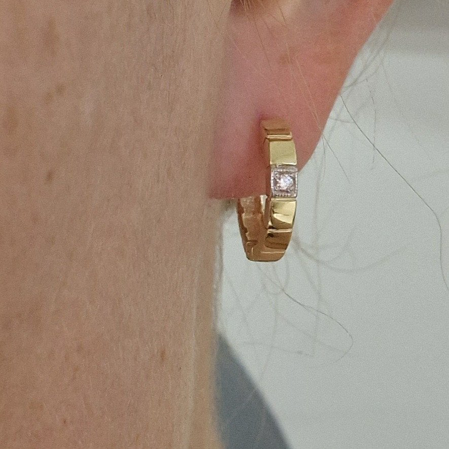 Серьги Deimantas 103119445 4,25гр 0,048ct. купить,NaN
