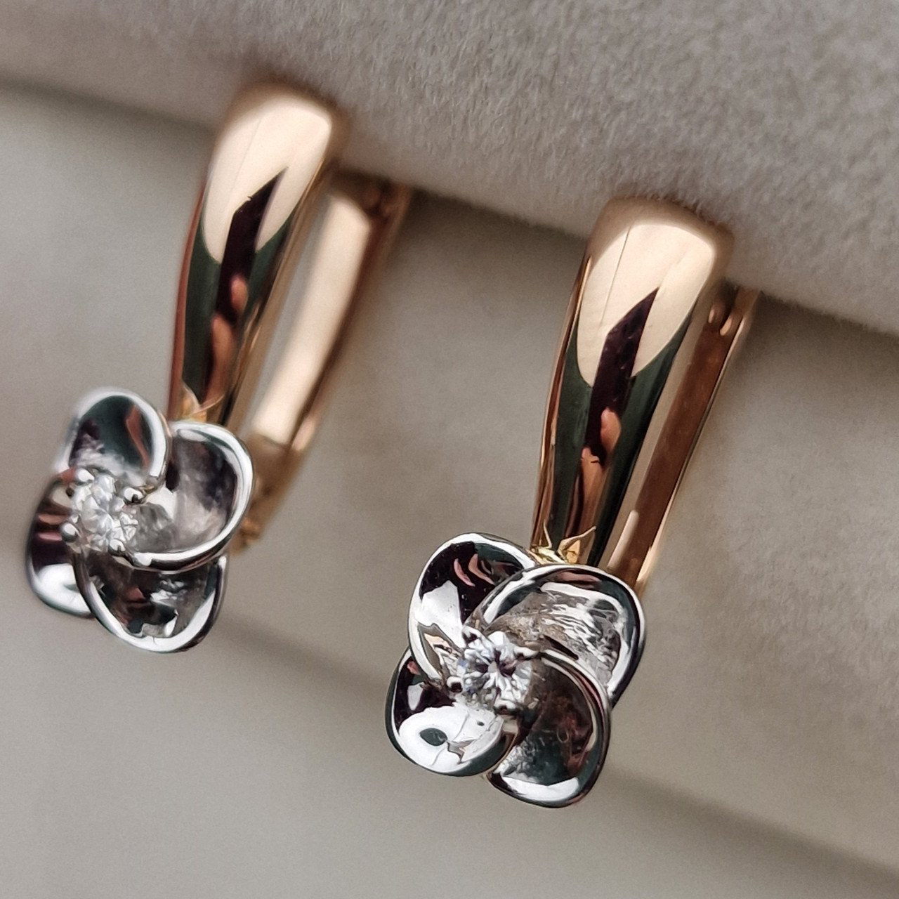 Серьги Deimantas 103119469 3,22гр 0,086ct. купить,NaN