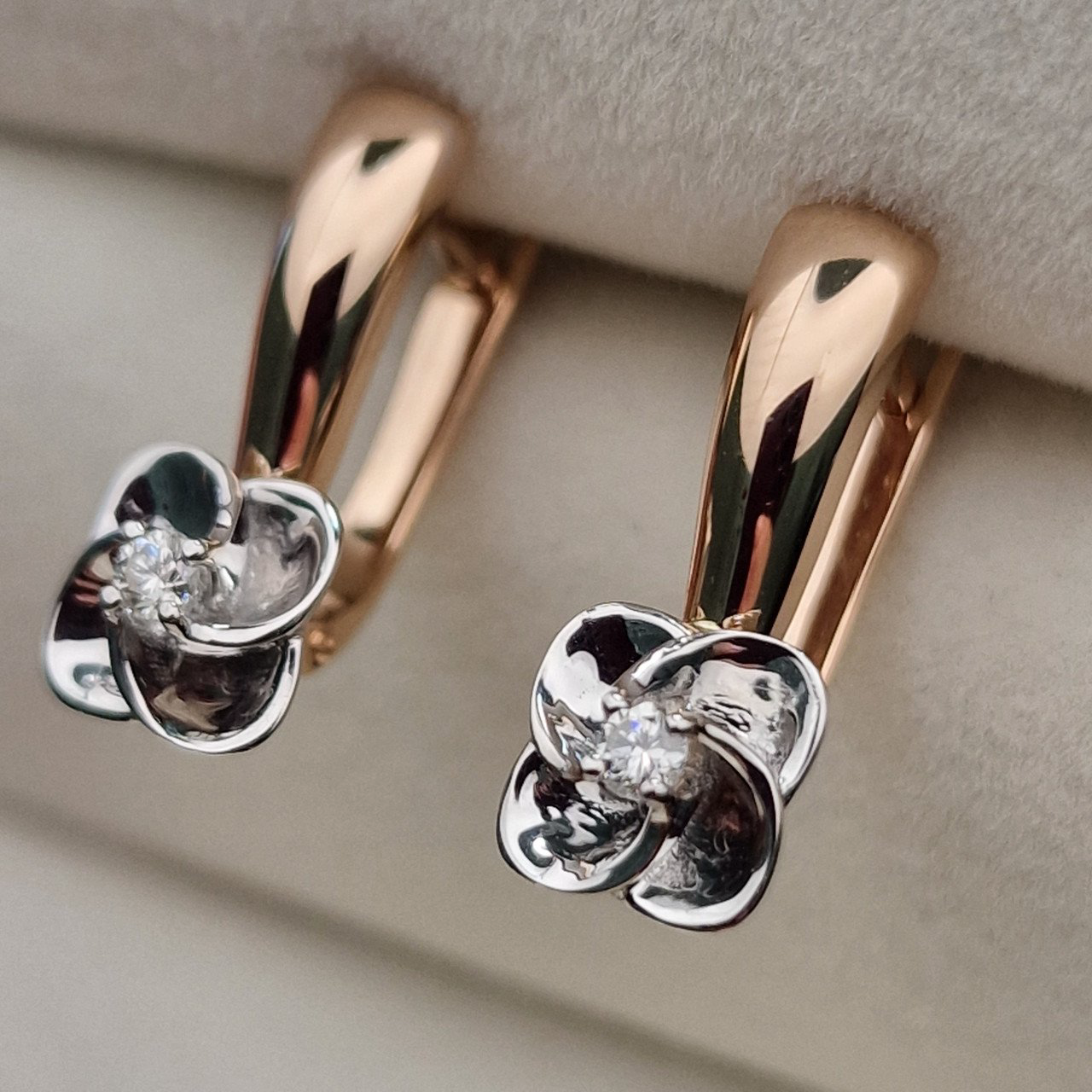 Серьги Deimantas 103119469 3,22гр 0,086ct. купить,NaN