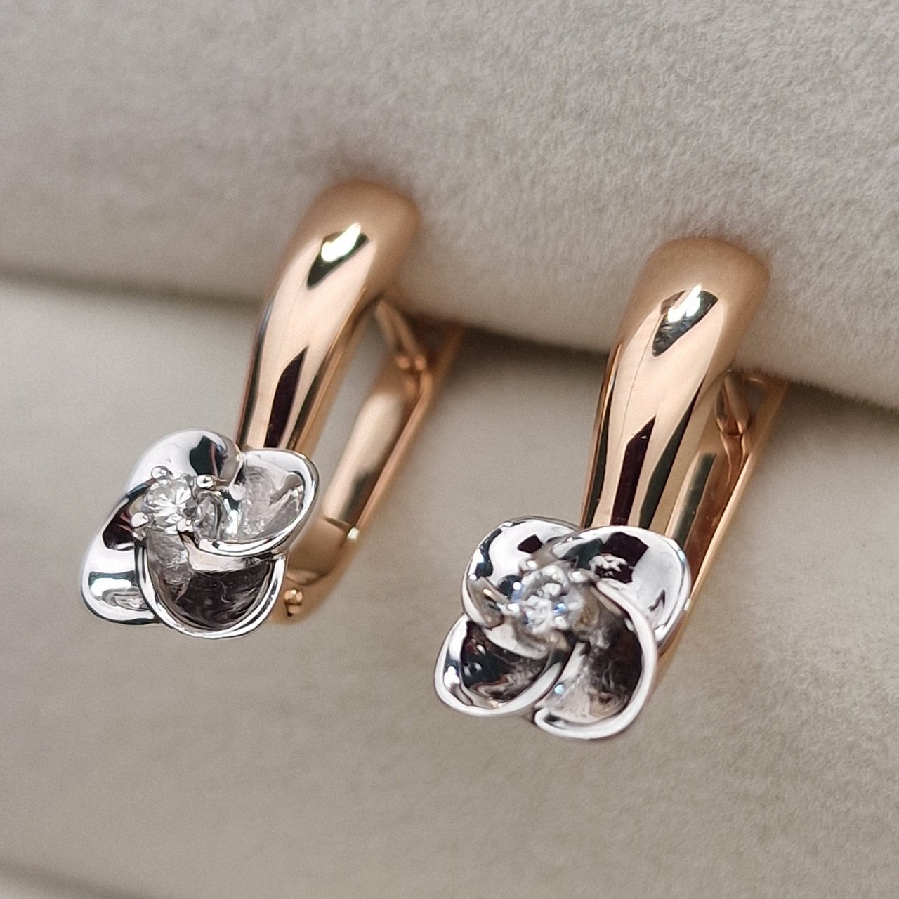 Серьги Deimantas 103119469 3,22гр 0,086ct. купить,NaN