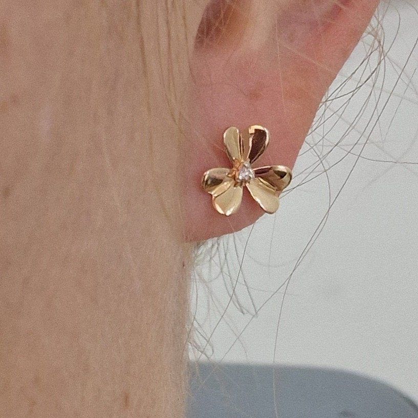 Серьги Deimantas 103119470 1,3гр 0,013ct. купить,NaN