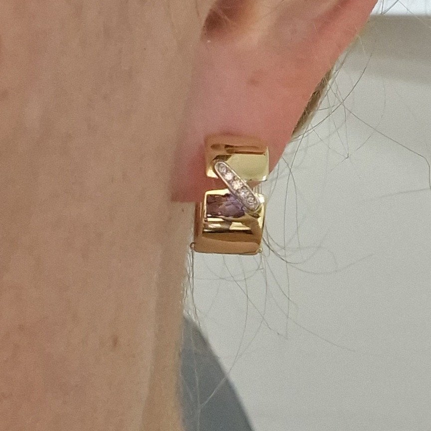 Серьги Deimantas 103119559 5,67гр 0,048ct. купить,NaN