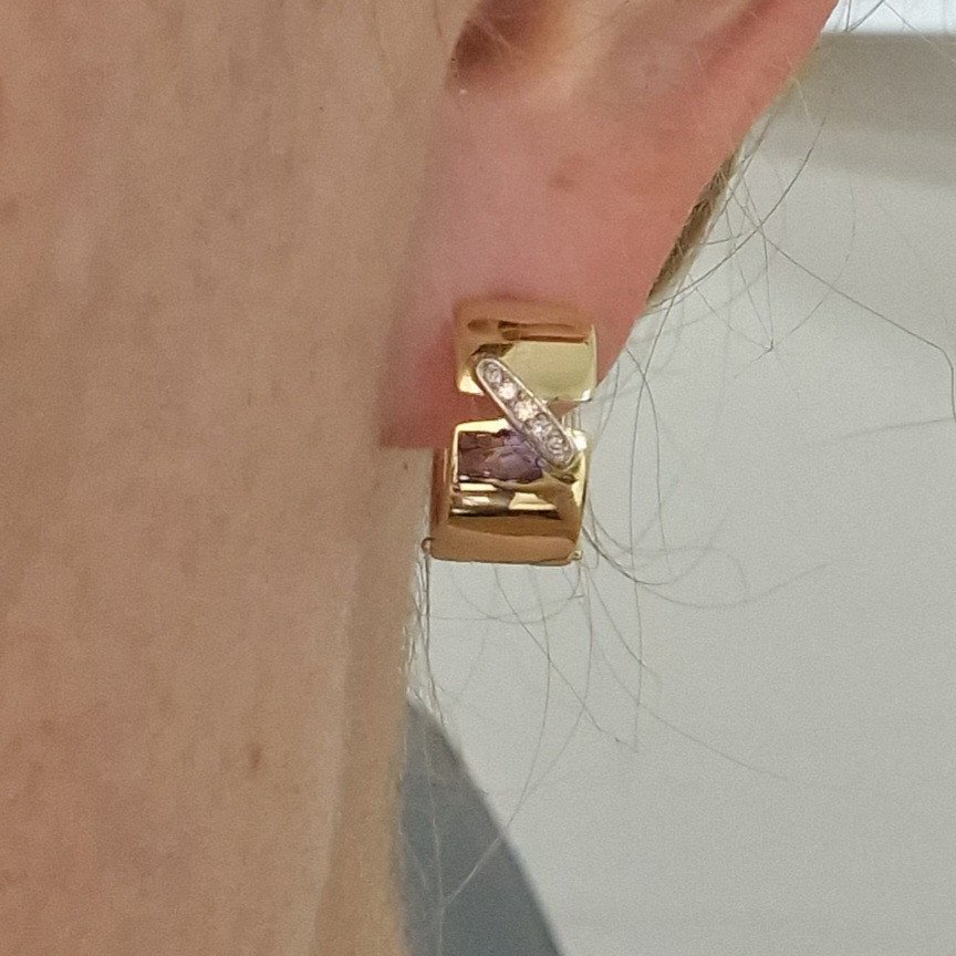 Серьги Deimantas 103119559 5,67гр 0,048ct. купить,NaN