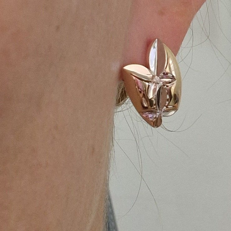 Серьги Deimantas 103119582 3,62гр 0,031ct. купить,NaN