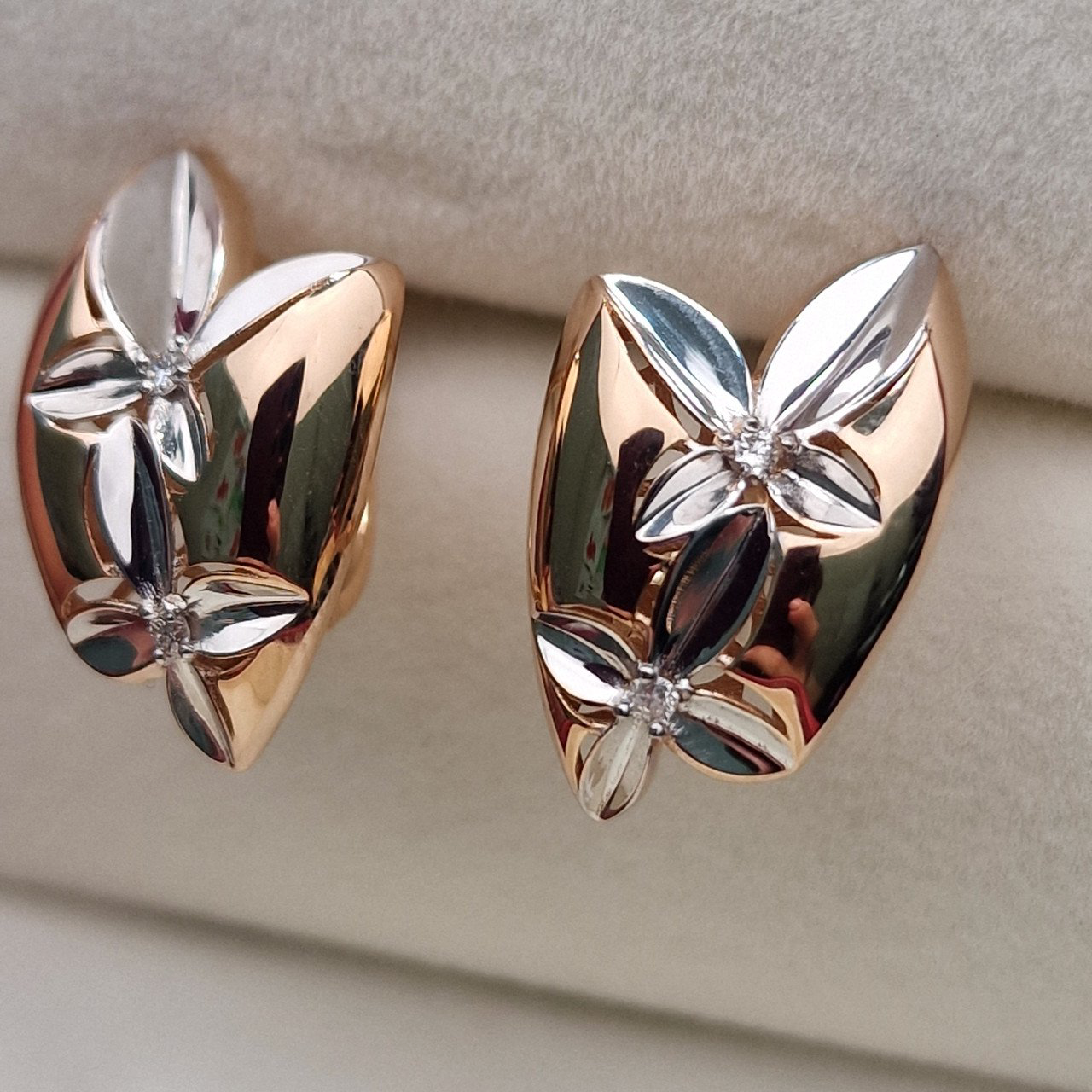 Серьги Deimantas 103119582 3,62гр 0,031ct. купить,NaN