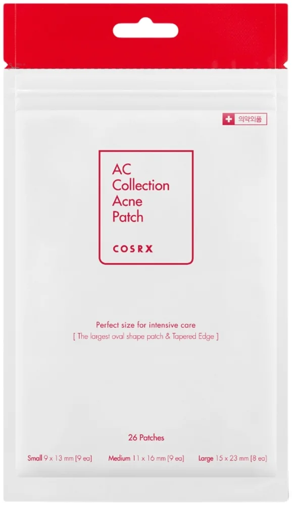 Патчи Cosrx AC Collection Acne антибактериальные от прыщей 26шт купить,NaN