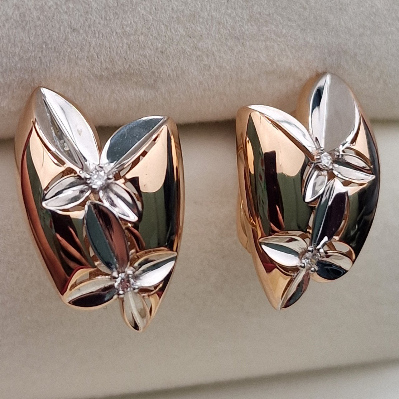 Серьги Deimantas 103119582 3,62гр 0,031ct. купить,NaN
