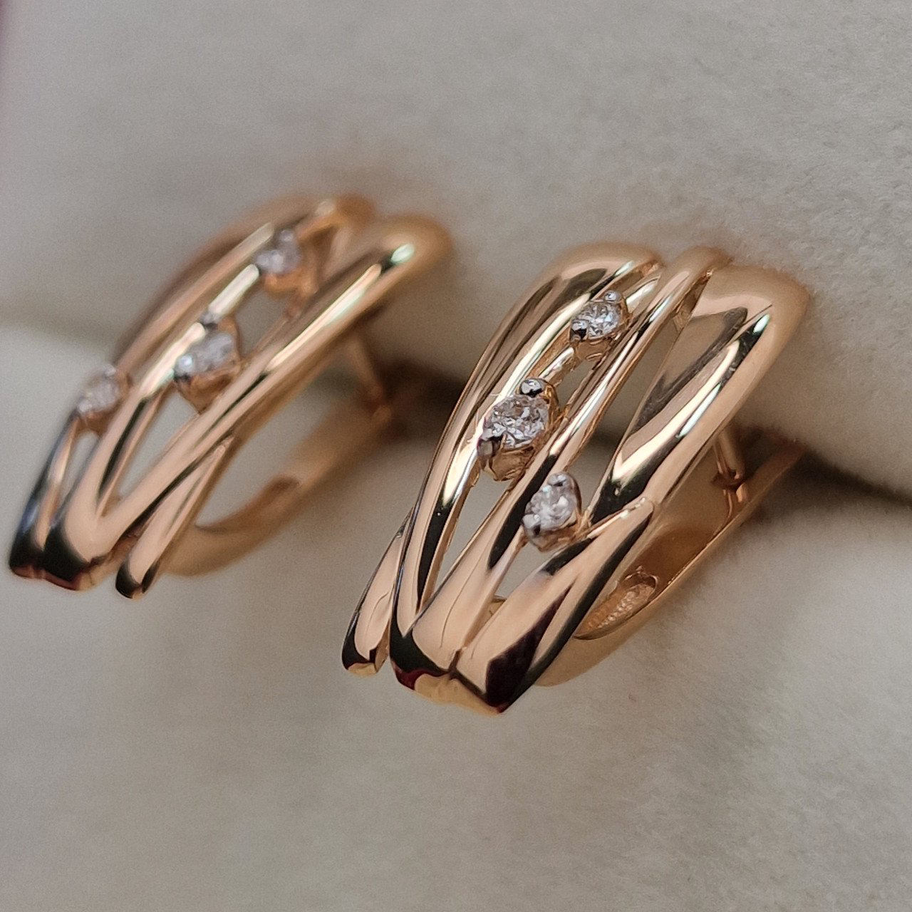 Серьги Deimantas 103120432 2,34гр 0,12ct. купить,NaN