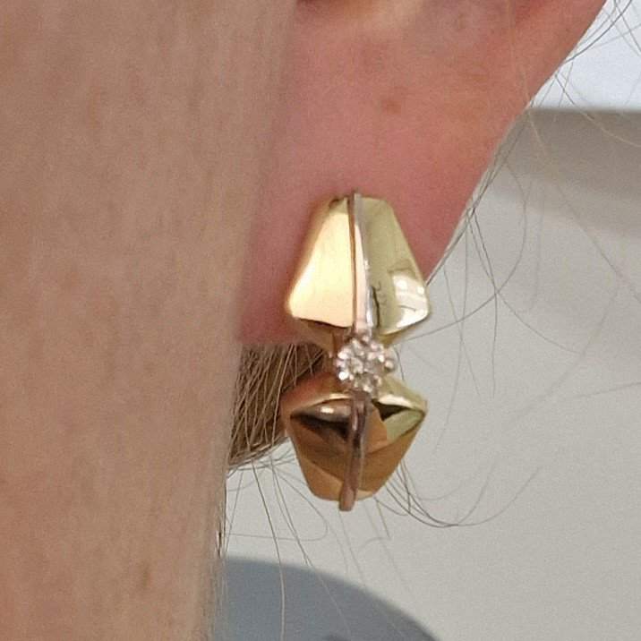 Серьги Deimantas 103120452 3,03гр 0,22ct. купить,NaN