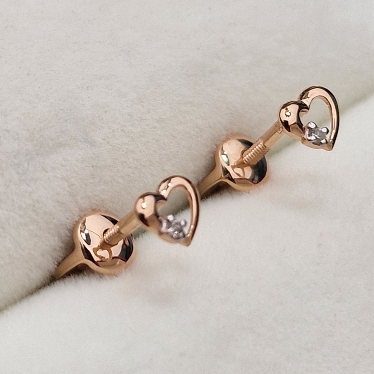 Серьги Deimantas 103120470 0,8гр 0,006ct. купить,NaN