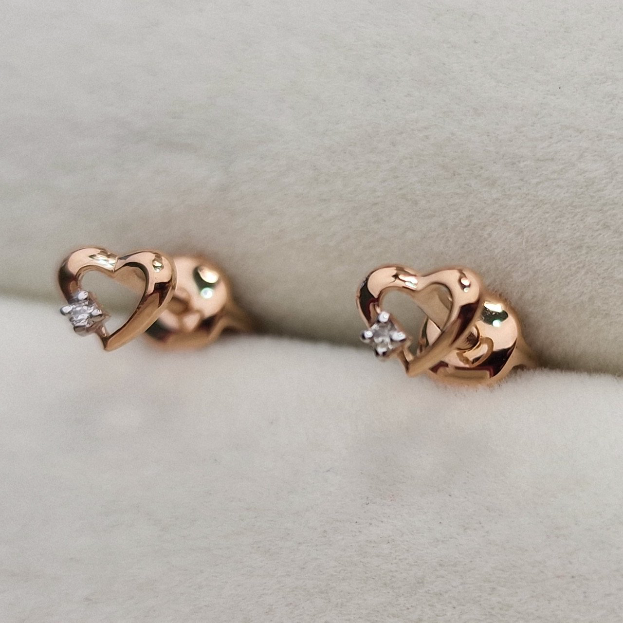 Серьги Deimantas 103120470 0,8гр 0,006ct. купить,NaN