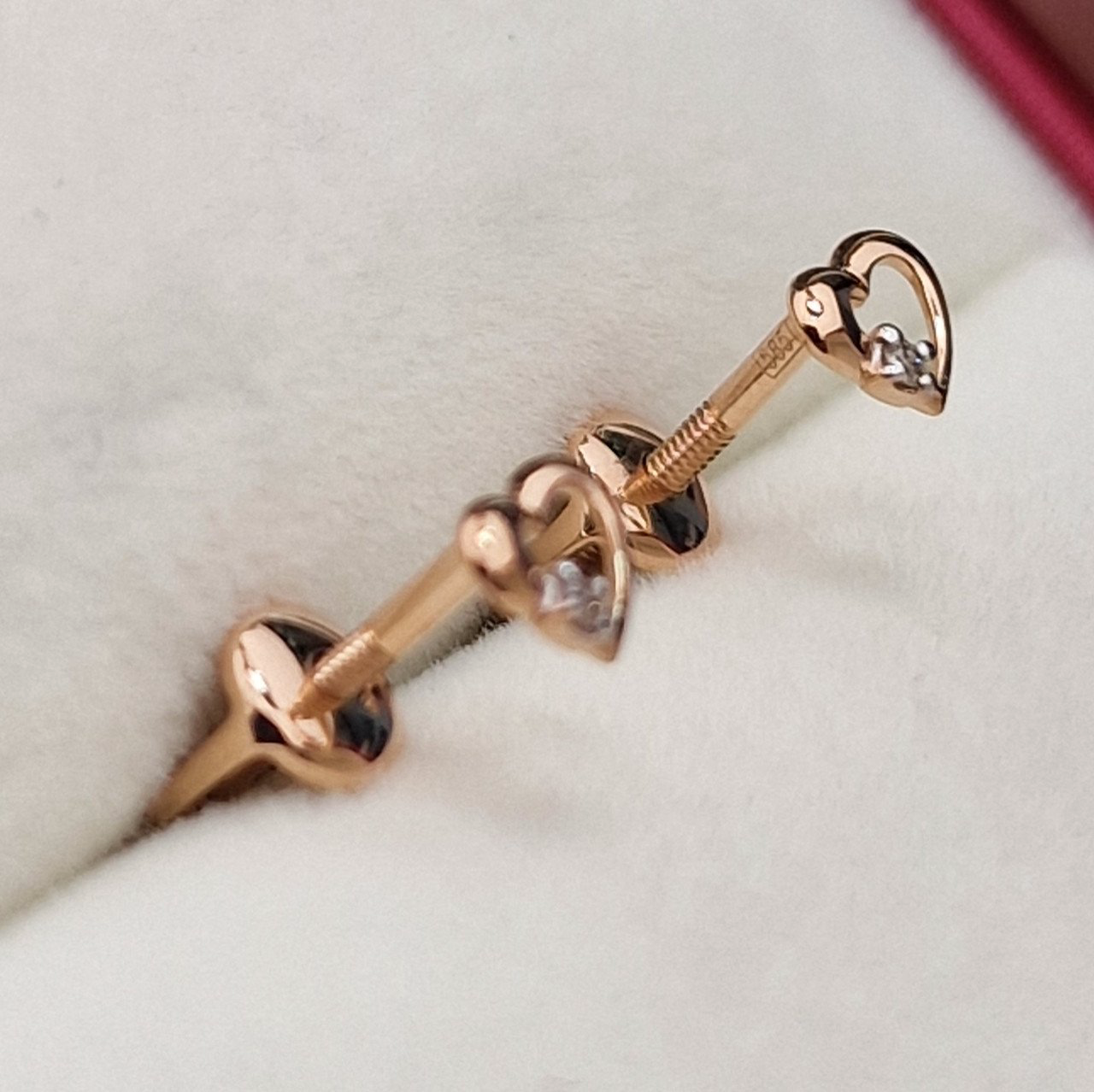 Серьги Deimantas 103120470 0,8гр 0,006ct. купить,NaN