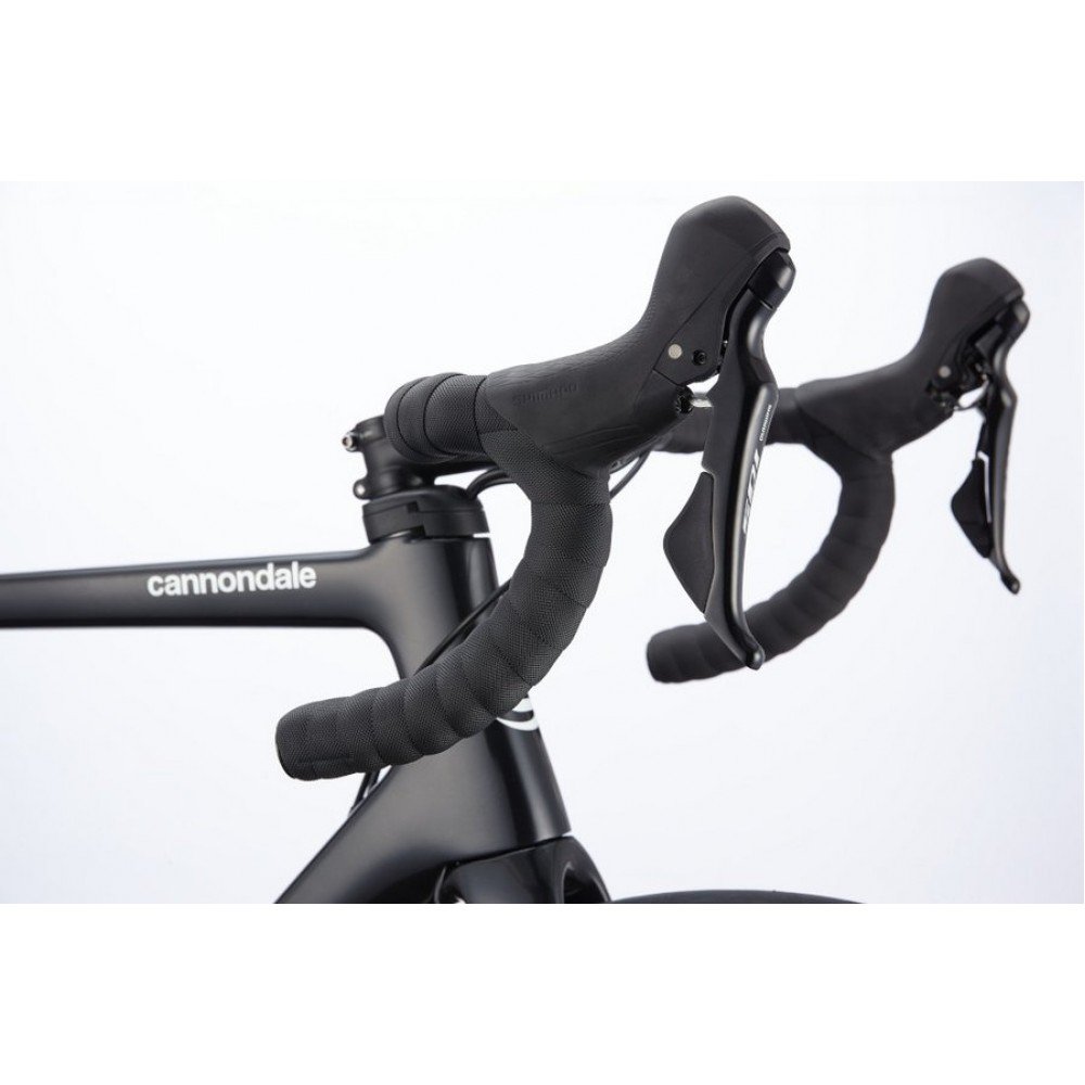 Велосипед  Cannondale 700 M S6 EVO Crb Disc 105 - 2021 56 BPL черный купить,NaN