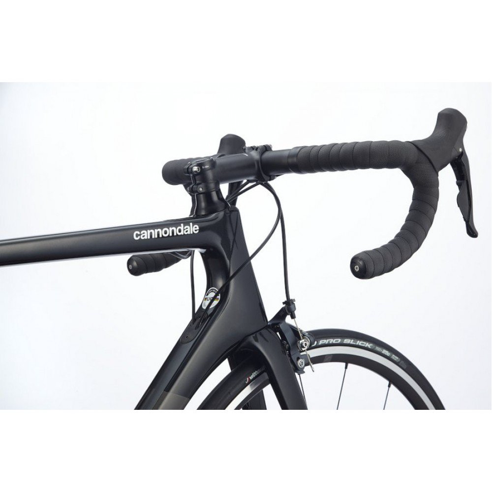 Велосипед  Cannondale 700 M S6 EVO Crb Disc 105 - 2021 56 BPL черный купить,NaN