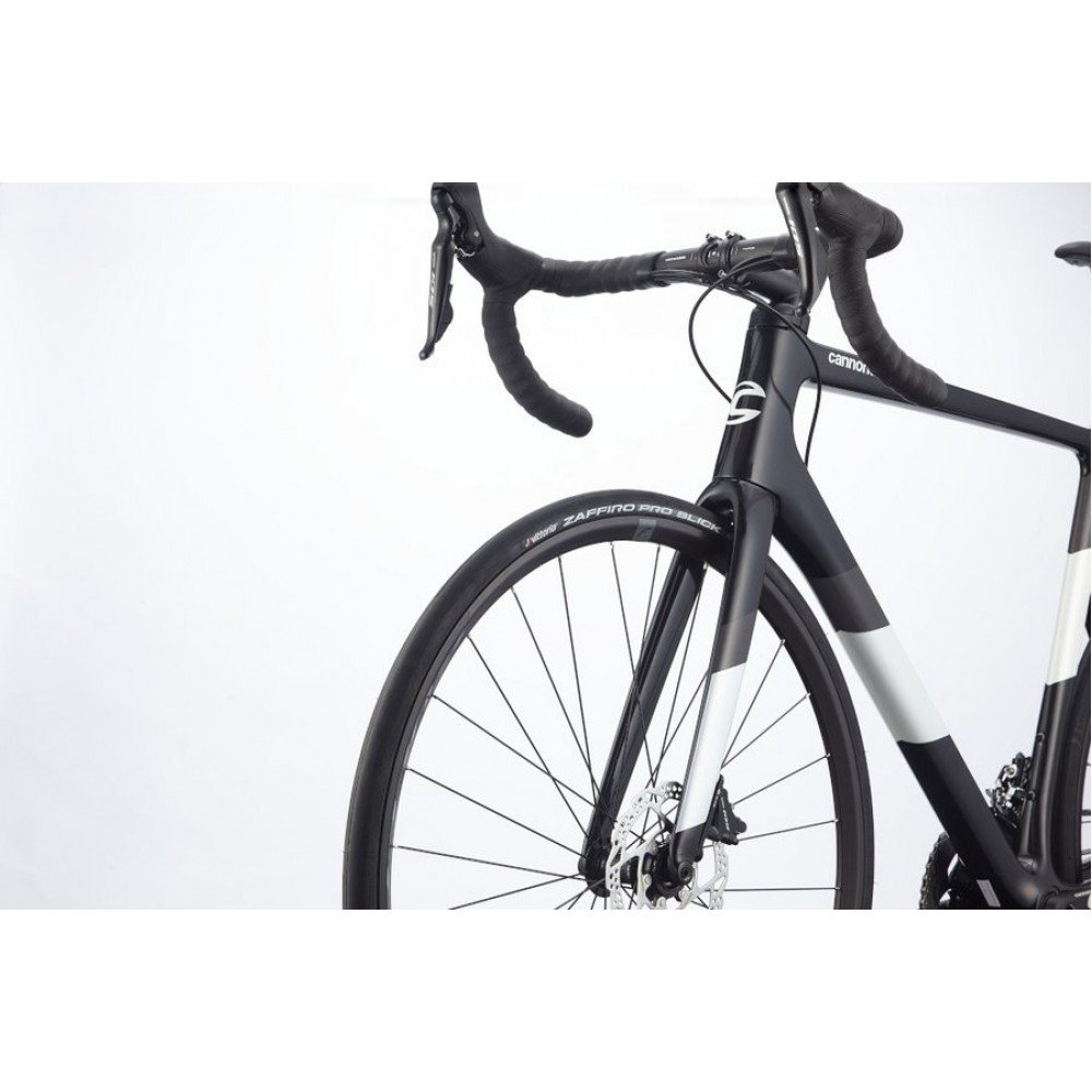 Велосипед  Cannondale 700 M S6 EVO Crb Disc 105 - 2021 56 BPL черный купить,NaN