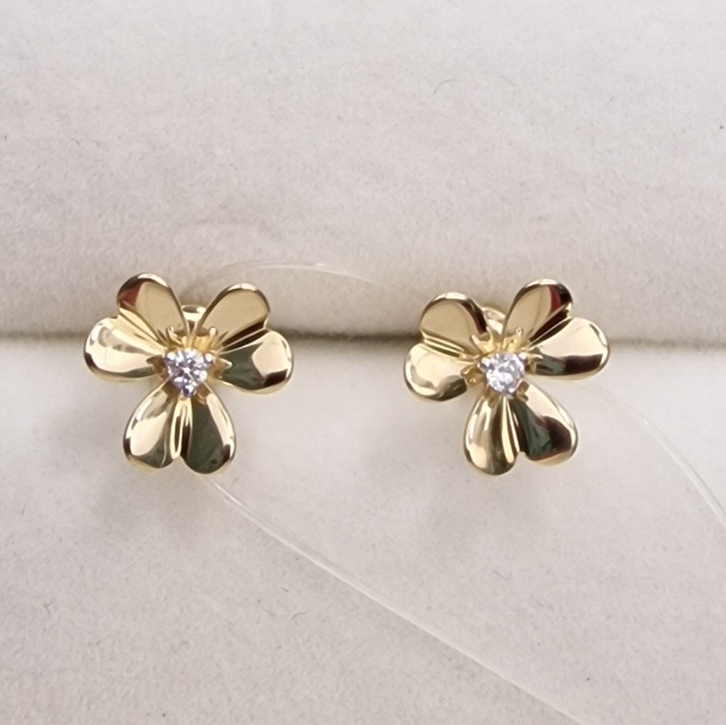 Серьги Deimantas 103153257 1,25гр 0,03ct. купить,NaN