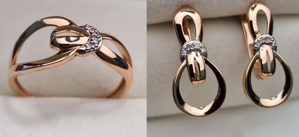 Комплект Deimantas 103165411 0,020ct 0,034ct. купить,NaN